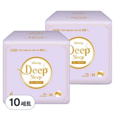 리버티오가네이처 딥슬립 입는 오버나이트, 중형, 6개입, 10세트