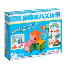 KUMON TOY 3D建構智慧片 6歲以上, 1盒, 20片