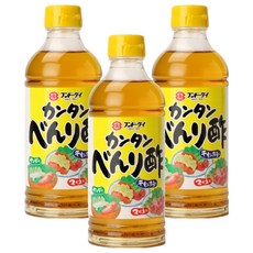 Fundodai 九州萬用醋 500ml, 3瓶