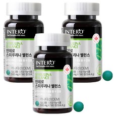 Intero 螺旋藻平衡 104.4g, 3罐