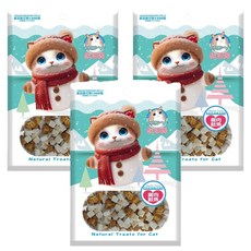 OMO 歐姆貓 海陸原肉凍乾粒 雞肉鮭魚, 25g, 3包