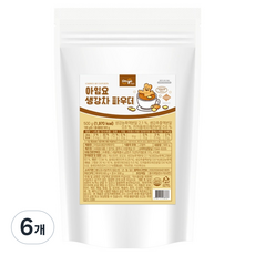 아임요 생강차 파우더, 6개, 1개입, 500g