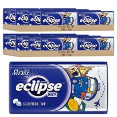 eclipse 易口舒 無糖薄荷錠 沁涼薄荷, 31g, 16盒