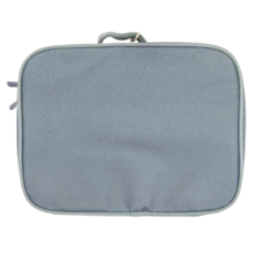 3 sprouts 友善地球便當袋 100%再生PET聚酯, 藍色, 1個