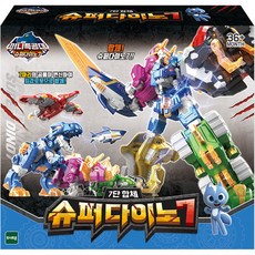 TOYTRON Mini Commando 7 Team Super Dino 7, 混色