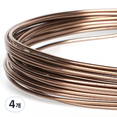 앙플랜트 분재용 철사 1mm x 2m, 4개