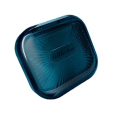 full of fun 基本款迷你假牙盒 收納盒 小號, 藍色