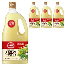 사조 해표 콩기름 식용유, 1.8L, 4개