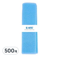 KANSO 더 도톰한 일회용 샤워타올, 블루, 1개입, 500개