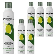 만토바 엑스트라버진 올리브오일 스프레이, 200ml, 6개