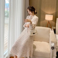 루나걸 인터핀 플라워 원피스 빅사이즈 포함