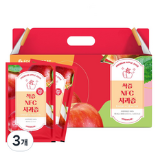 푸드버킷 물없이 갈아만든 NFC저온착즙 사과즙, 90ml, 150개