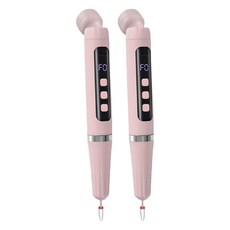 YOGEMDI 美甲2合1打磨筆/打磨機, 粉色, 2件