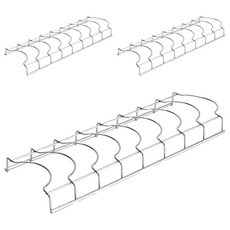 伸縮鍋蓋架碗架 金屬材質, 固定款, 1組