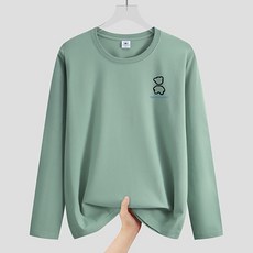 男款線條小熊潮流時刻休閒長袖T恤