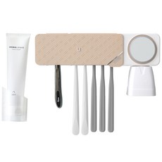 utoREX 雙重護理 刷頭型 壁掛式牙刷消毒器 UTC-63UVY, 海狸棕