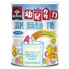 QUAKER 桂格 幼兒多力羊奶 1~7歲, 1.35kg, 6罐