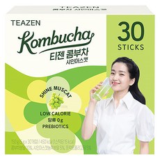 TEAZEN 茶禪 康普茶麝香葡萄茶, 5g, 30包, 1盒