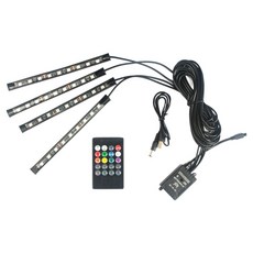 비상 자동차 풋등 LED바 36구, 혼합색상, 1개