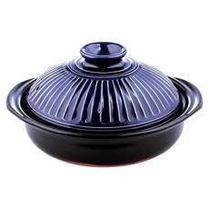 GINPO 銀峯 菊花 琉璃釉輕量鍋, 1.1L 陶瓷鍋 耐熱防裂, 22cm, 7號, 1個