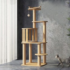 curiouspet 大型貓抓板貓跳臺, 1個, 混合色