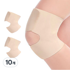 Hensen超薄膝蓋保護帶, 米色, 10個