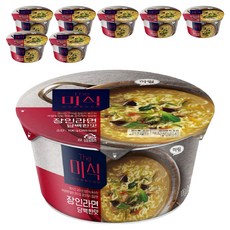 더미식 장인라면 담백한맛 컵 106g, 8개
