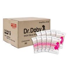 인터펫코리아 강아지 닥터도비 기능성 사료, 뼈/관절강화, 250g, 40개