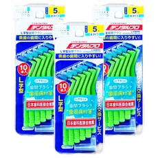 DENTALPRO 牙間刷 L型, 1.5mm, 10個裝, 3包