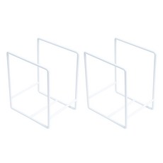 엠에스리빙 세로형 접시정리대 2p, 화이트