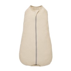 ku.ku duckbill 酷咕鴨 plus竹纖羅紋成長懶人包巾, 親膚透氣，四季通用, 1入, 暖調杏