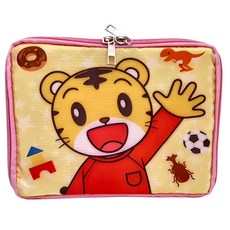 巧虎 收納袋(小)粉, 寶寶外出收納必備, 可愛卡通圖案, 1個