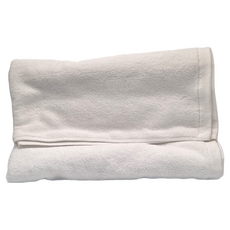 LIFE 來福牌 68*137CM 加長浴巾 100%棉 600G 台灣製, 白色, 1條