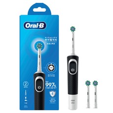 Oral-B D100 Vitality Cross Action 電動牙刷 黑色, 3710, 1個