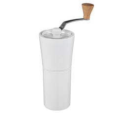 HARIO 好璃奧 HARIO陶瓷研磨咖啡機 S-CCG-2-W, 白色的, 1個