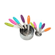 不鏽鋼量勺 10件組, 1組