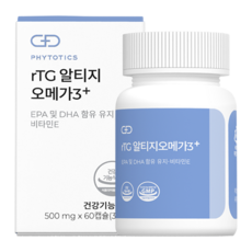 PHYTOTICS 必多提斯 rTG Omega-3膠囊 30g, 60顆, 1罐