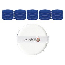 뷰티풀라이프 동경귀요미 쿠션 에어퍼프, 60개