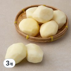 친환경 깐감자(햇), 500g, 3개