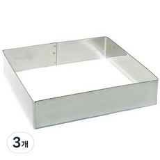 Taekwang 方形蛋糕模具 3號 高 5cm, 3개