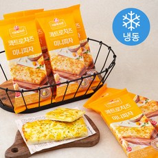 서울우유 서울피자관 콰트로치즈 미니피자 (냉동), 85g, 6개입