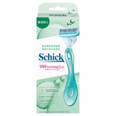 Schick 舒適牌 舒綺仕女除毛刀，含玻尿酸、洋甘菊精華，呵護敏感肌, 1組, 1盒