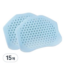 Solmion 柔軟矽膠腳底前腳掌緩衝墊 藍色 2入, 15個