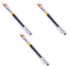 HWAHONG 華虹 平頭人造毛構成筆 972, 5號, 3個