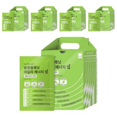 slimplanet L-精胺酸能量補充液 蘋果麝香葡萄口味 7包入, 5個, 490ml