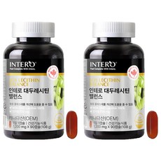 INTERO 大豆卵磷脂平衡 90p, 2個, 90錠