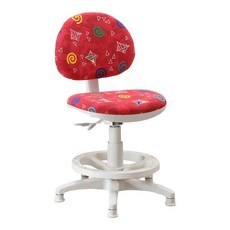 聰明家 可調式學童安全成長椅 幾何圖案設計 安全踏盤, 紅色, 1個
