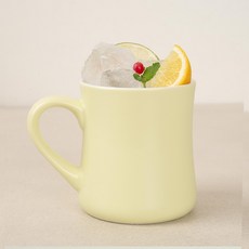 해피정코리아 실렌더 머그컵 350ml, 무광 애플그린, 1개