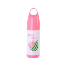 더자카 파스텔 톤 프루트 칫솔 케이스, 레드, 1개