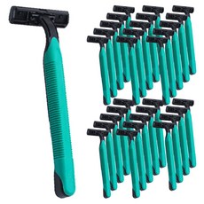 It's Life 一次性剃須刀綠色, 2個, 50入